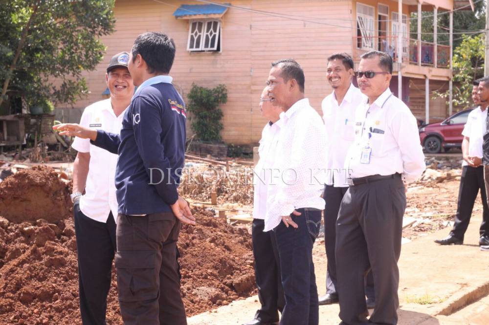 Bupati Tinjau lokasi Rencana Pembangunan Pasar Modern dan Perkantoran