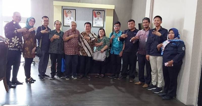 Wakil Bupati Tana Tidung Sambut Kedatangan Tim Assesment Eliminasi Malaria dari Kemenkes
