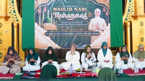 Majelis Ta’lim se-Kecamatan Sesayap Peringati Maulid Nabi Muhammad SAW 1448 H