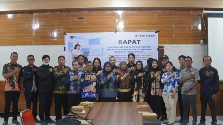 DKISP Tana Tidung Perkuat Tim CSIRT untuk Tingkatkan Kesiapsiagaan Hadapi Ancaman Siber