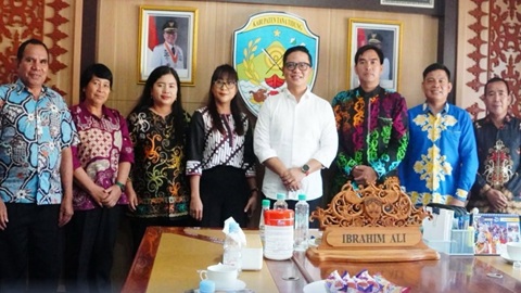 Bupati Tana Tidung Silaturahmi Bersama Majelis Sinode AM GKPI, Perkuat Sinergi Pembangunan Daerah