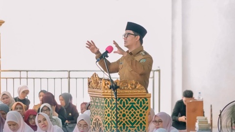 Bupati Tana Tidung Hadiri Tasmiyah Massal dalam Peringatan Maulid Nabi Muhammad SAW