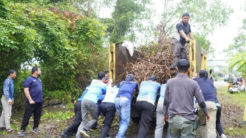 Pemkab Tana Tidung Gelar Gerakan Indonesia Asri, Libatkan Seluruh ASN