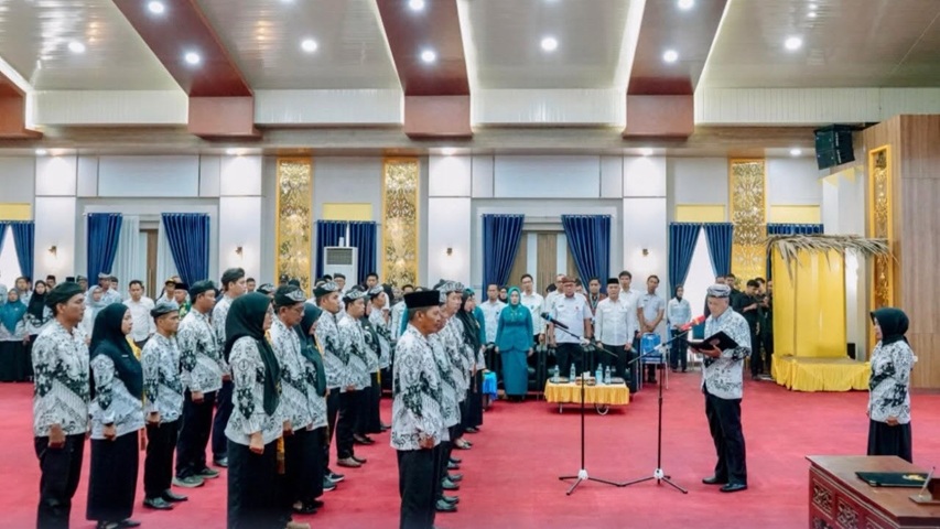 Pengurus PGRI dan Ibunda Guru Kabupaten Tana Tidung Resmi Dilantik